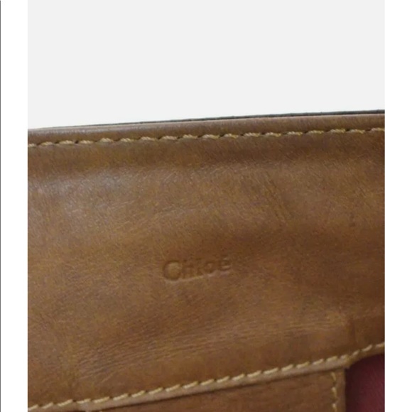 CHLOE Garnet Victoria Logos Shoulder Bag - Picture 4 of 11